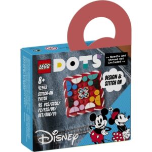 LEGO 41963 DOTS Myszka Miki i Myszka Minnie - naszywka
