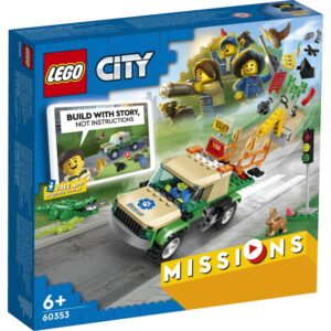 LEGO 60353 City Misje ratowania dzikich zwierząt
