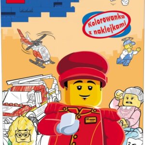 LEGO NA6003 CITY KOLOROWANKA Z NAKLEJKAMI