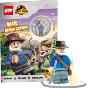 LEGO LNC6204 JURASSIC WORLD MISJE ALANA GRANTA