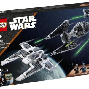 LEGO 75348 Star Wars Mandalorian Fang Fighter vs TIE Interceptor