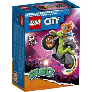 LEGO 60356 City Motocykl kaskaderski z niedźwiedziem