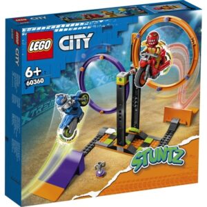 LEGO 60360 City Wyzwanie kaskaderskie – obracające się okręgi