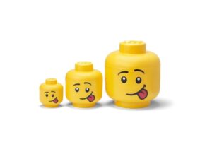 LEGO Classic 43340801 Zestaw głów LEGO Głuptasek (Duża, mała, mini)