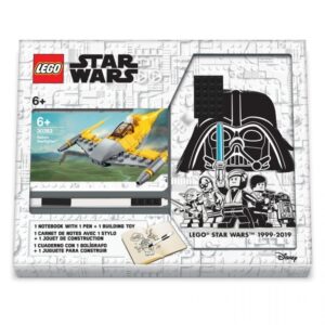 LEGO 52528 Star Wars Notatnik Naboo z zestawem klocków, płytką i długopisem