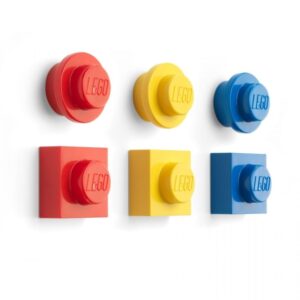 LEGO Classic 43200800 Zestaw magnesów (Czerwone, żółte, niebieskie)(6 szt.)