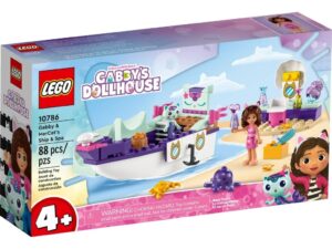 LEGO 10786 Koci domek Gabi Statek i spa Gabi i Syr
