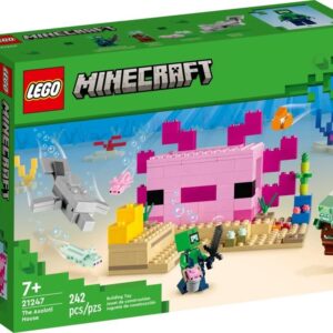 LEGO 21247 Minecraft Dom aksolotla