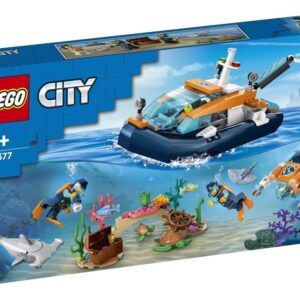 LEGO 60377 City Łódź do nurkowania badacza