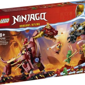 LEGO 71793 Ninjago Lawowy smok zmieniający się w falę ognia