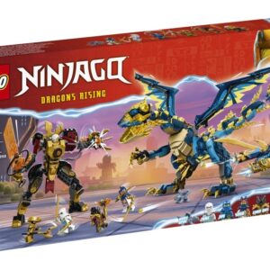 LEGO 71796 Ninjago Smok żywiołu kontra mech cesarzowej