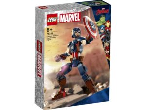 LEGO 76258 Super Heroes Figurka Kapitana Ameryki do zbudowania