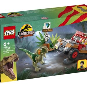 LEGO 76958 Jurassic World Zasadzka na dilofozaura