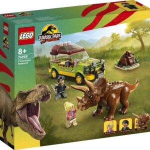 LEGO 76959 Jurassic World Badanie triceratopsa