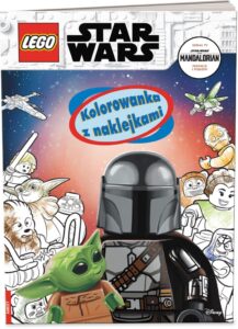 LEGO NA6302 STAR WARS. KOLOROWANKA Z NAKLEJKAMI