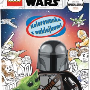LEGO NA6302 STAR WARS. KOLOROWANKA Z NAKLEJKAMI