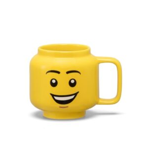 LEGO 40460806 Kubek ceramiczny mała głowa LEGO Chłopiec z uśmiechem