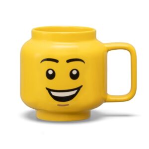 LEGO 41460806 Kubek ceramiczny duża głowa LEGO Chłopiec z uśmiechem