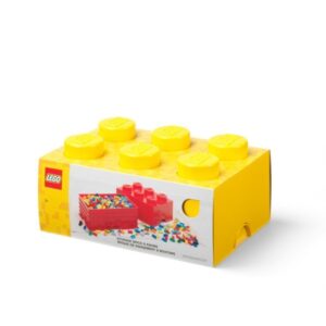 LEGO Classic 40000802 Pojemnik klocek LEGO Brick 6 - Żółty