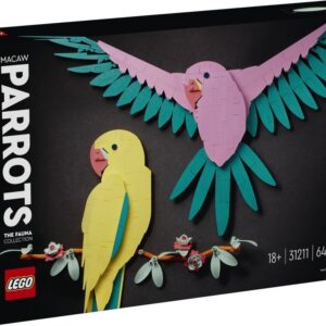 LEGO 31211 Art Kolekcja zwierząt - papugi ary