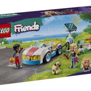 LEGO 42609 Friends Samochód elektryczny i stacja ładowania