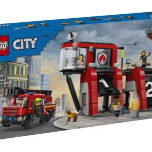 LEGO 60414 City Remiza strażacka z wozem strażackim