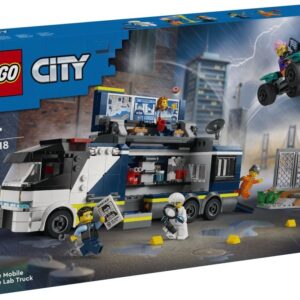 LEGO 60418 City Policyjna ciężarówka z laboratorium