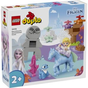 LEGO 10418 DUPLO Elza i Bruni w Zaczarowanym Lesie