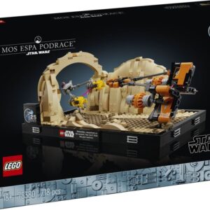 LEGO 75380 Star Wars Diorama: Wyścig ścigaczy w Mos Espa