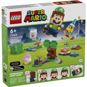 LEGO 71440 Super Mario Przygody z interaktywną figurką LEGO® Luigi™
