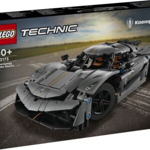 LEGO 42173 Technic Szary hipersamochód Koenigsegg Jesko Absolut