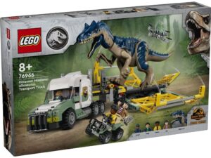LEGO 76966 Jurassic World Dinomisje: ciężarówka do transportu allozaura