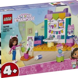 LEGO 10795 Gabby's Dollhouse Prace ręczne z Tekturzątkiem
