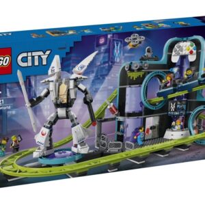 LEGO 60421 City Park Świat Robotów z rollercoasterem
