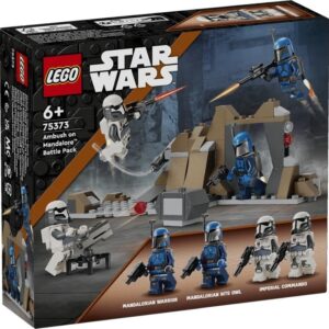 LEGO 75373 Star Wars Zasadzka na Mandalorze™ — zestaw bitewny