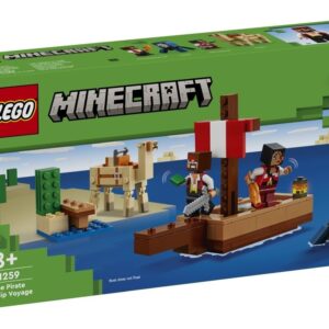 LEGO 21259 Minecraft Rejs statkiem pirackim