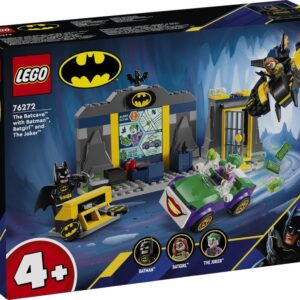 LEGO 76272 Super Heroes Jaskinia Batmana z Batmanem™, Batgirl™ i Jokerem™