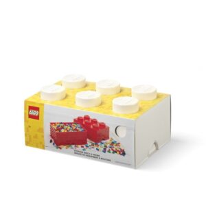 LEGO Classic 40000804 Pojemnik klocek LEGO Brick 6 - Biały