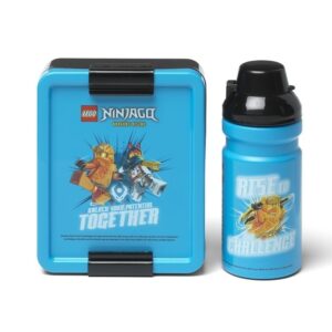 LEGO Ninjago 40581741 Lunchbox i bidon niebieski