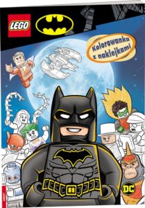 LEGO NA6450 BATMAN KOLOROWANKA Z NAKLEJKAMI