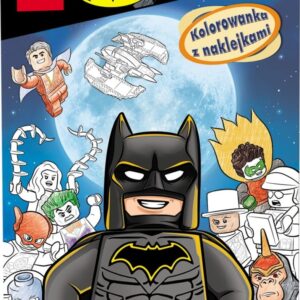 LEGO NA6450 BATMAN KOLOROWANKA Z NAKLEJKAMI