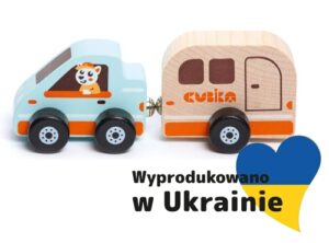 Cubika, Drewniana przyczepa kempingowa z magnesami