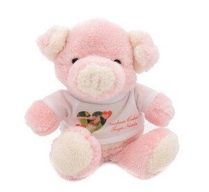 Świnka Maskotka Walentynki Urodziny Roczek Twój Nadruk