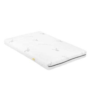 Skiddou Mads Materac do łóżeczka Dziecięcego 120x60x10 Pianka Lateks