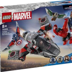 LEGO 76292 Super Heroes Kapitan Ameryka kontra Czerwony Hulk - bitwa
