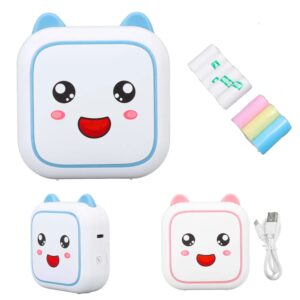 Drukuś Mobilna Mini Drukarka Termiczna do Zdjęć i Notatek | Idealna dla Dzieci | Bez Tuszu!