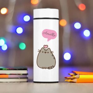 Kubek termiczny z wyświetlaczem LED i personalizowanym nadrukiem UV – Pusheen