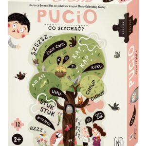 Pucio, Puzzle co słychać - 12 elementów