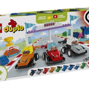 LEGO 10445 Duplo Bolidy i kierowcy F1