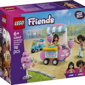 LEGO 42643 Friends Stoisko z watą cukrową i skuter